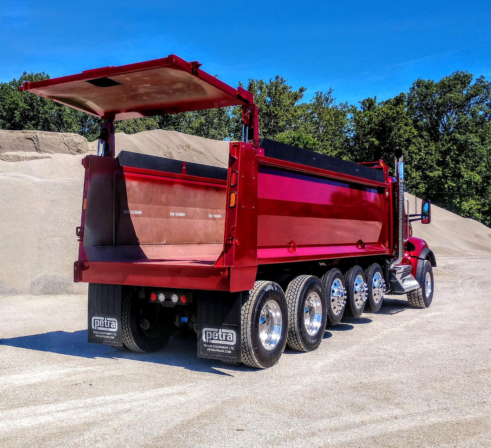 Flat Floor Steel Dump Body