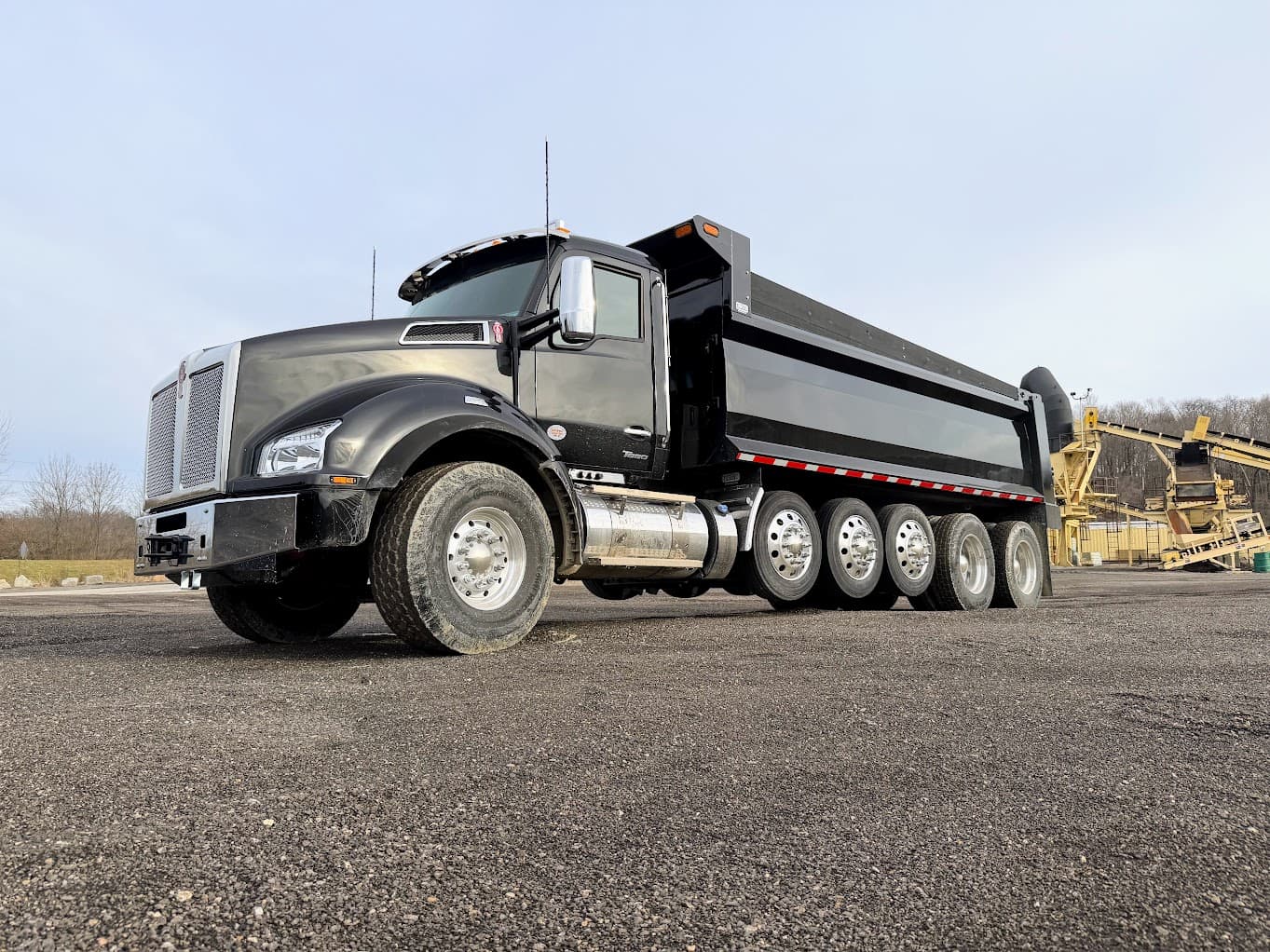 ROX4D dump body rear view